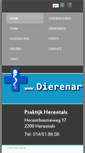 Mobile Screenshot of dierenartsenpraktijkalpha.be